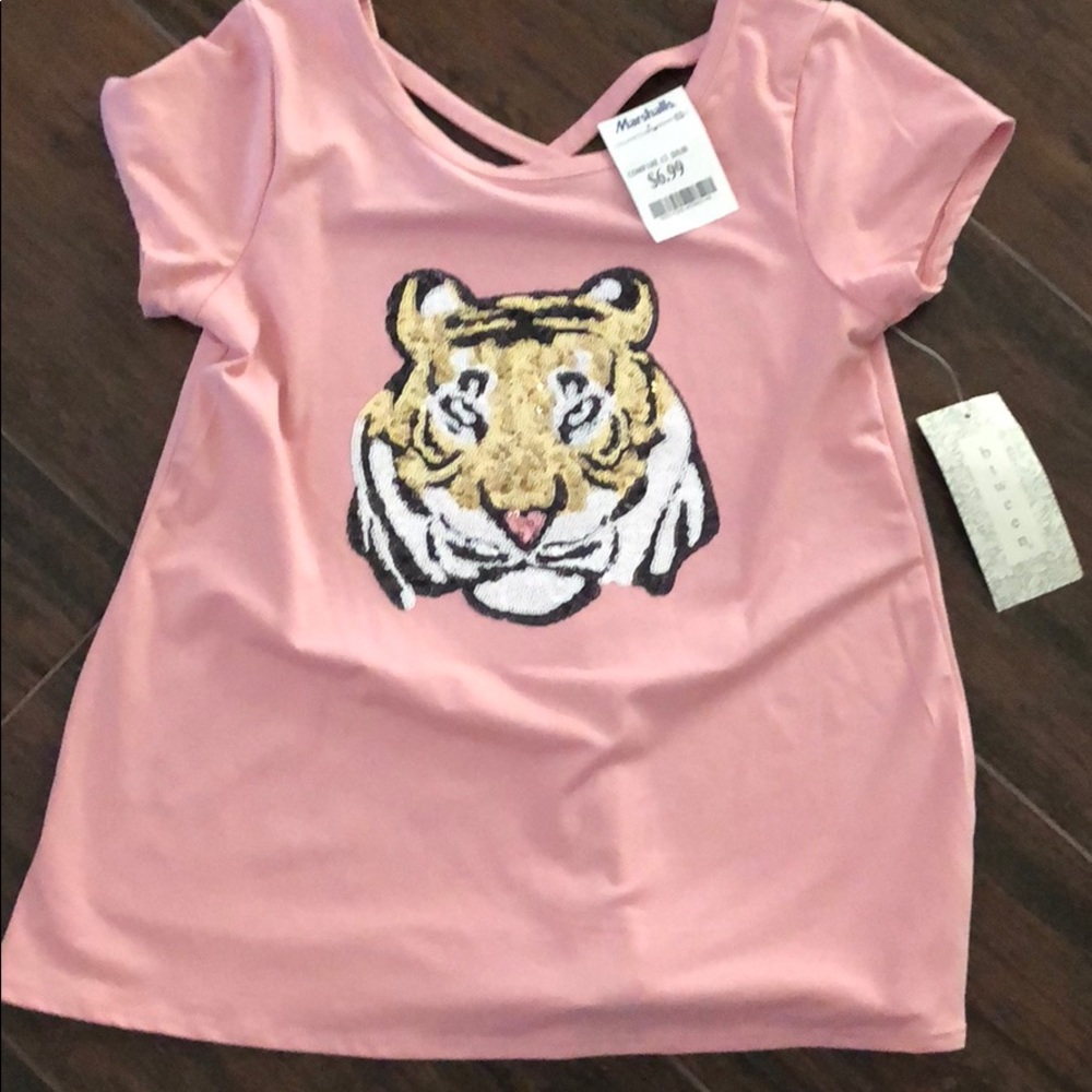 Pink tiger shirt